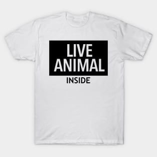 Live Animal Inside T-Shirt